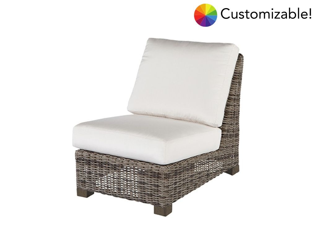 Ebel Outdoor Furniture Avallon Chair Sectional Piece 2102 Wenz Home